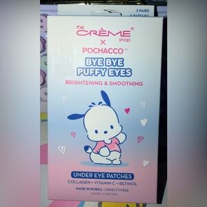 🐾NIB The Crème Shop Pochacco Under Eye Patches 3 pairs
